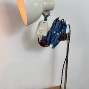 Industrial East German Scissor Lamp from VEB Zweckleuchtenbau Dresden, 1950