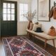 Konya Kilim Runner Rug 1930s, Tribal Geometric Wool Flatweave 350x170cm