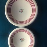 Lot de 2 plats creux Gien