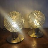 Pair of Midcentury Table Lamps, Richard Essig, Germany, 1970s