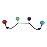 Ball and wrought iron coat racks from the 50s/60s