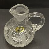Small carafe in cut crystal