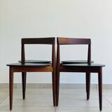 Set of 4 vintage Hans Olsen chairs for Frem Røjle Denmark