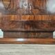1940s Art Decò sideboard in walnut burl with mirror