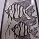 Studio ceramic vase with fishes from Carstens / Goldscheider, 1950s