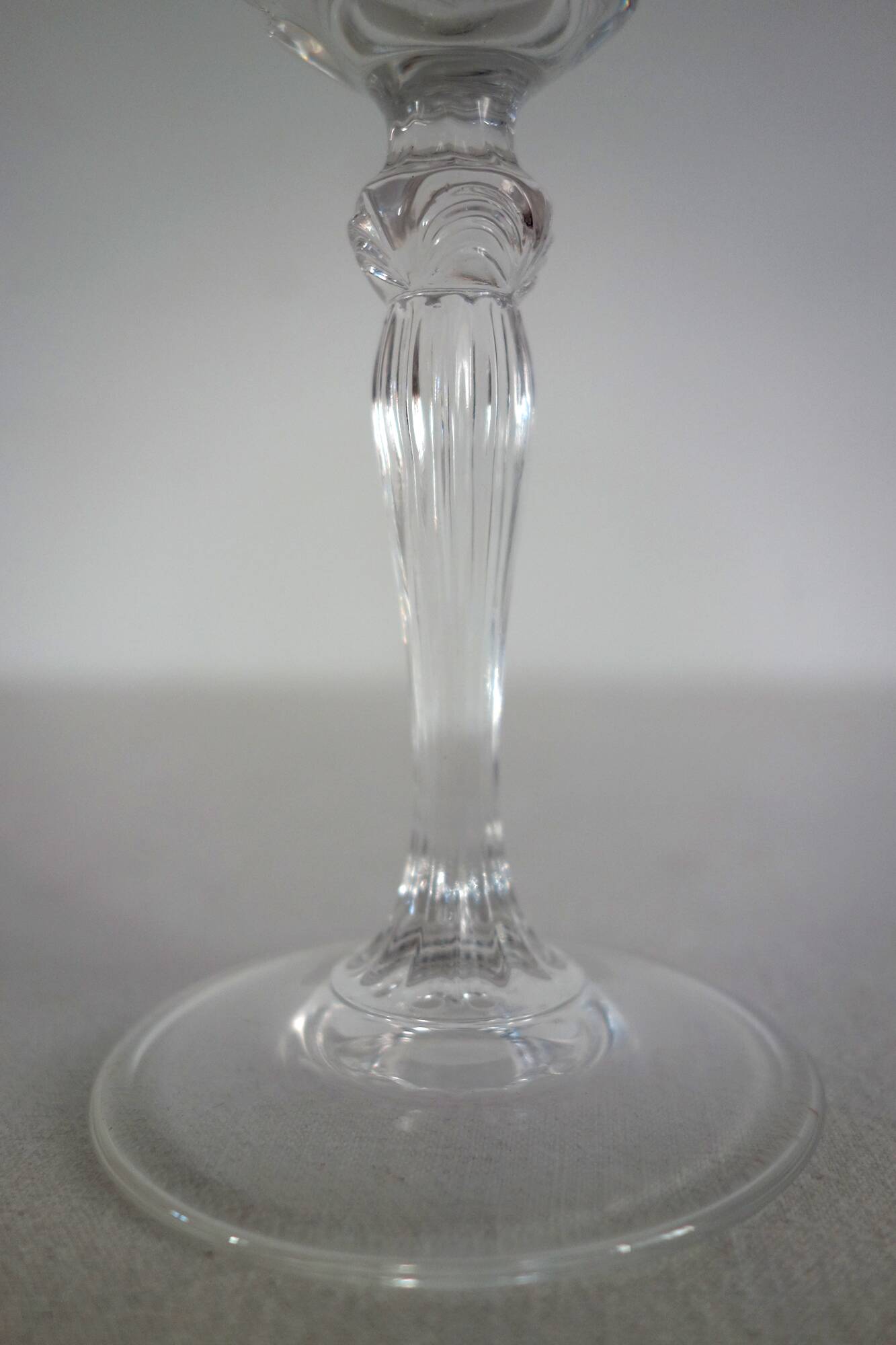 10 Royal Crystal Rock RCR champagne flutes 70s/80s