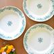 Lot de 3 assiettes Robert Charbonnier de Longchamp