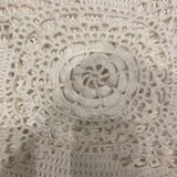 Antique crochet bedspread