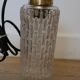 4 baladeuses / suspensions verre laiton 1960