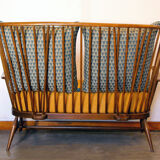 Ercol Springtime mustard yellow sofa