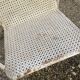 4 fauteuils de jardin style Matégot