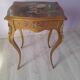 19th century giltwood work table