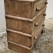 Small Bauhaus vintage chest of drawers from the 1960s.
