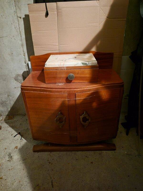 Bedside table, Art Deco period