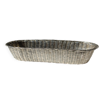 Vintage metal bread basket