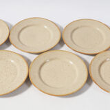 serving 18 plates sandstone