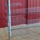 Large Art Deco glass shelf from a department store
