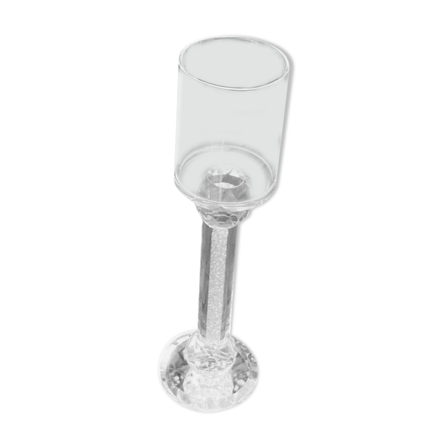 Crystal tealight candle holder