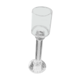 Bougeoir photophore en cristal