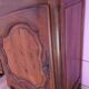 Walnut confectioner, a door, 19th century.