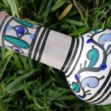 Hand decorated vase