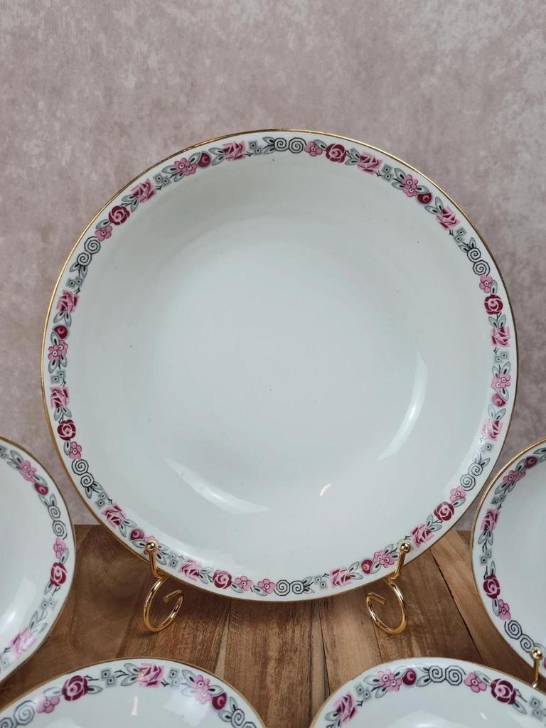 Lot ancien 10 coupelles + grand saladier