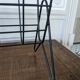 Vintage wire metal magazine rack