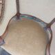Paire de fauteuils corbeille louis XV en Noyer sculpté