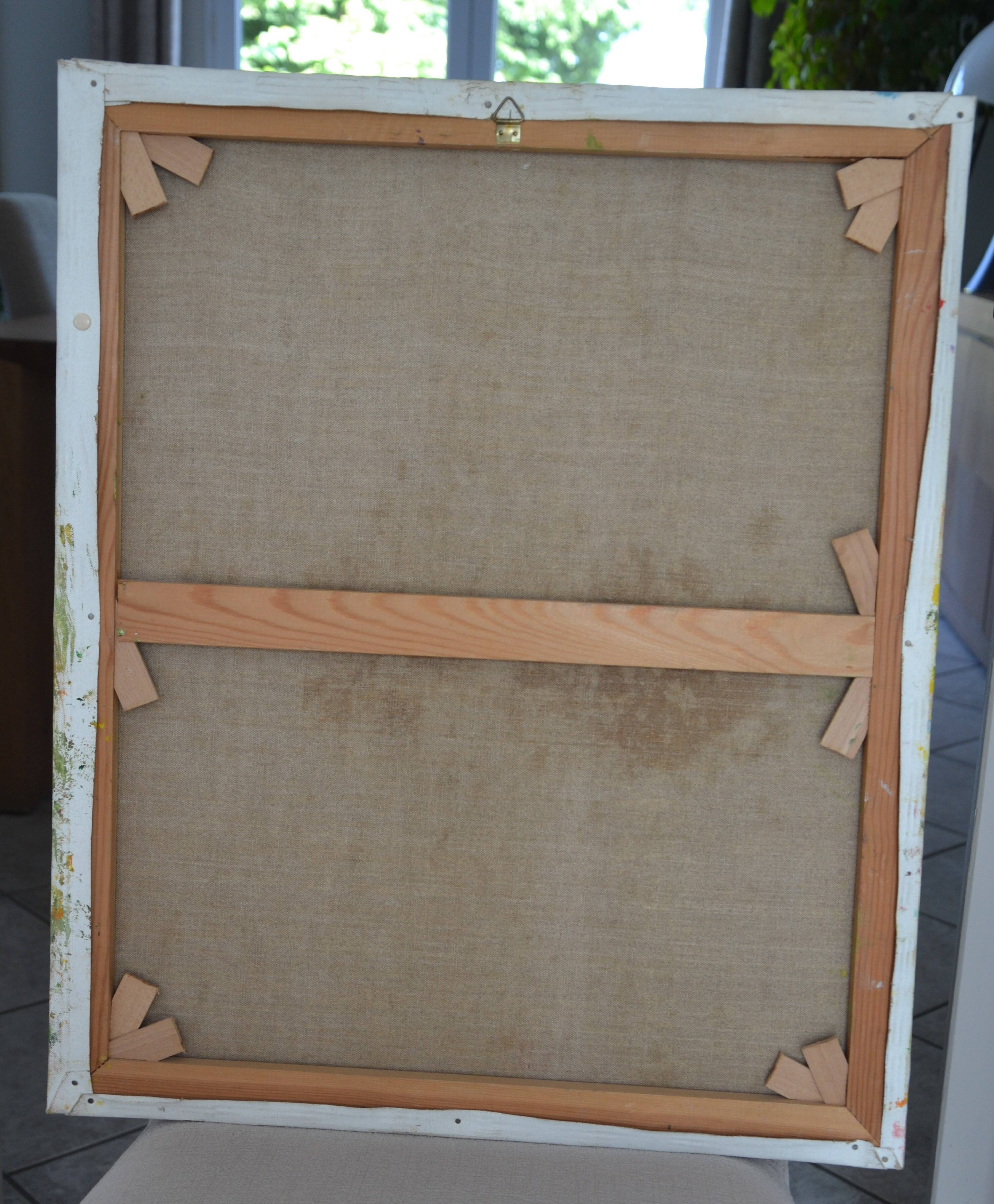 oil on canvas bouquet of flowers