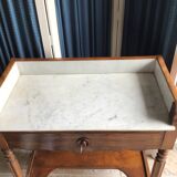 Bathroom furniture, dressing table, marble top