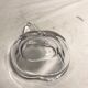 Former Crystal VANNES France form Apple Vintage ashtray
