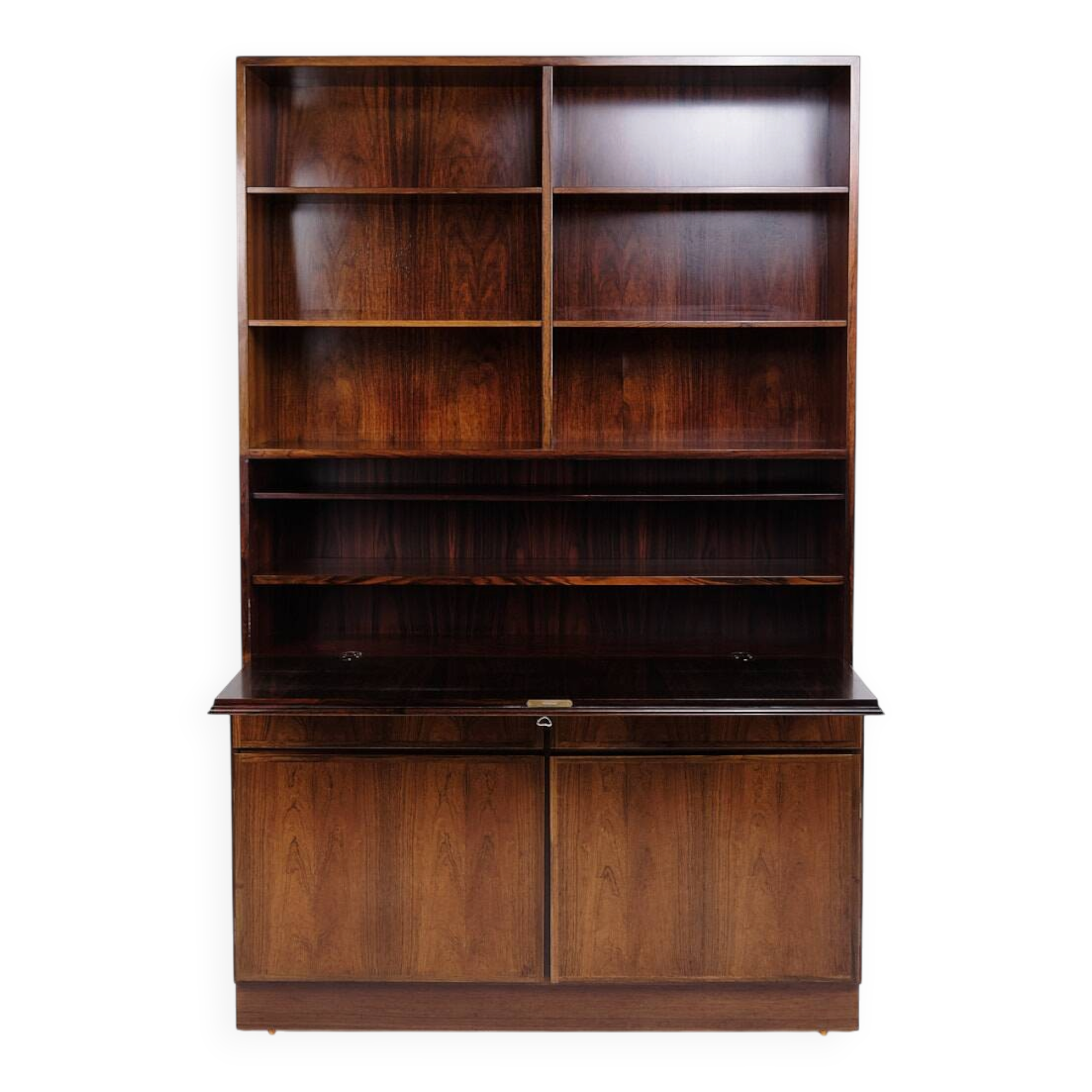 Bookcase/secretary - rosewood - Danish design - Omann Junior - 1960s