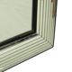 Vintage silver Deknudt mirror in Hollywood Regency style, 107 cm