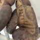 Ancienne paire de gants de boxe en cuir
