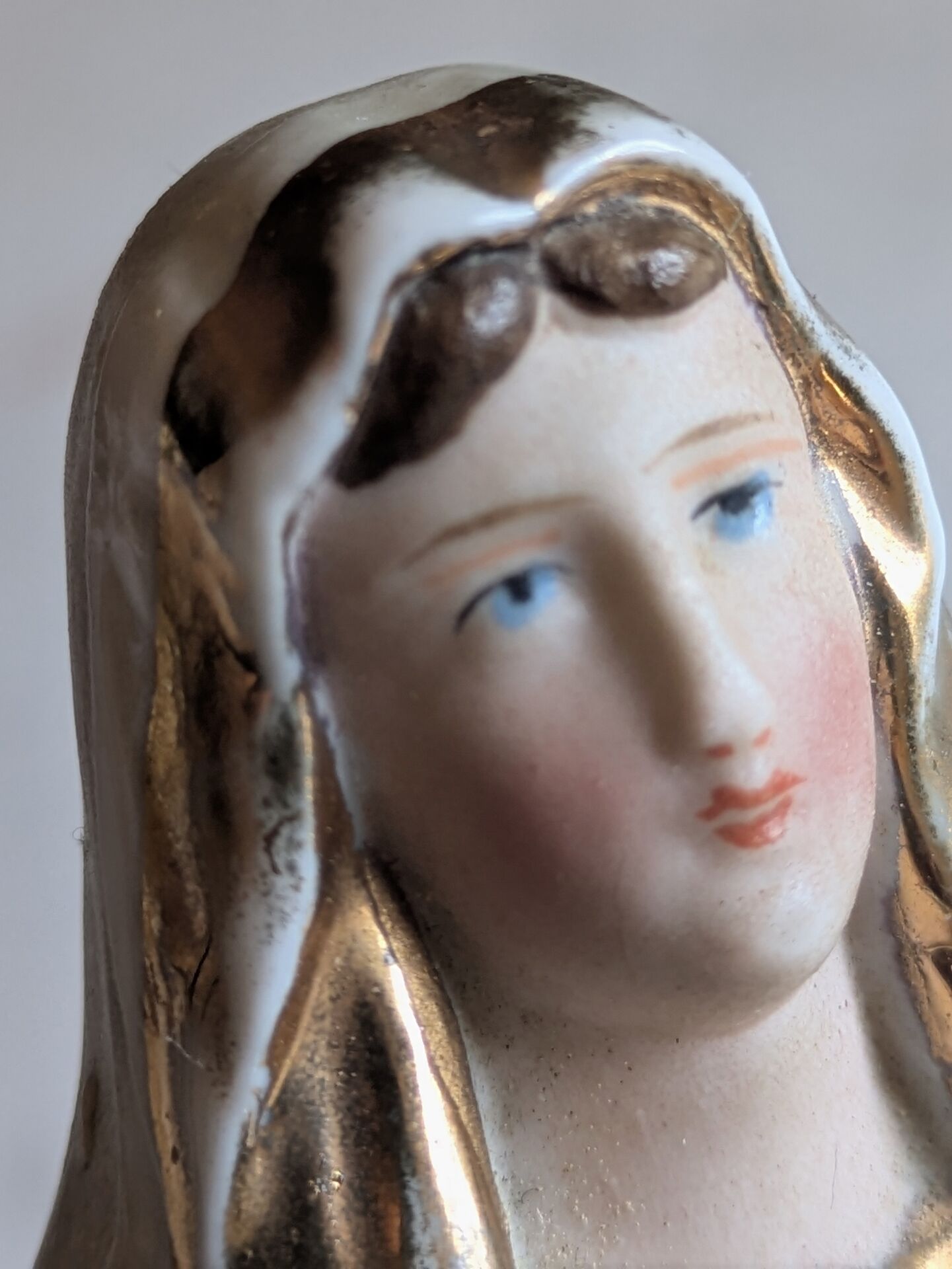 Statuette de la Sainte Vierge, fin XIXeme - début XXeme