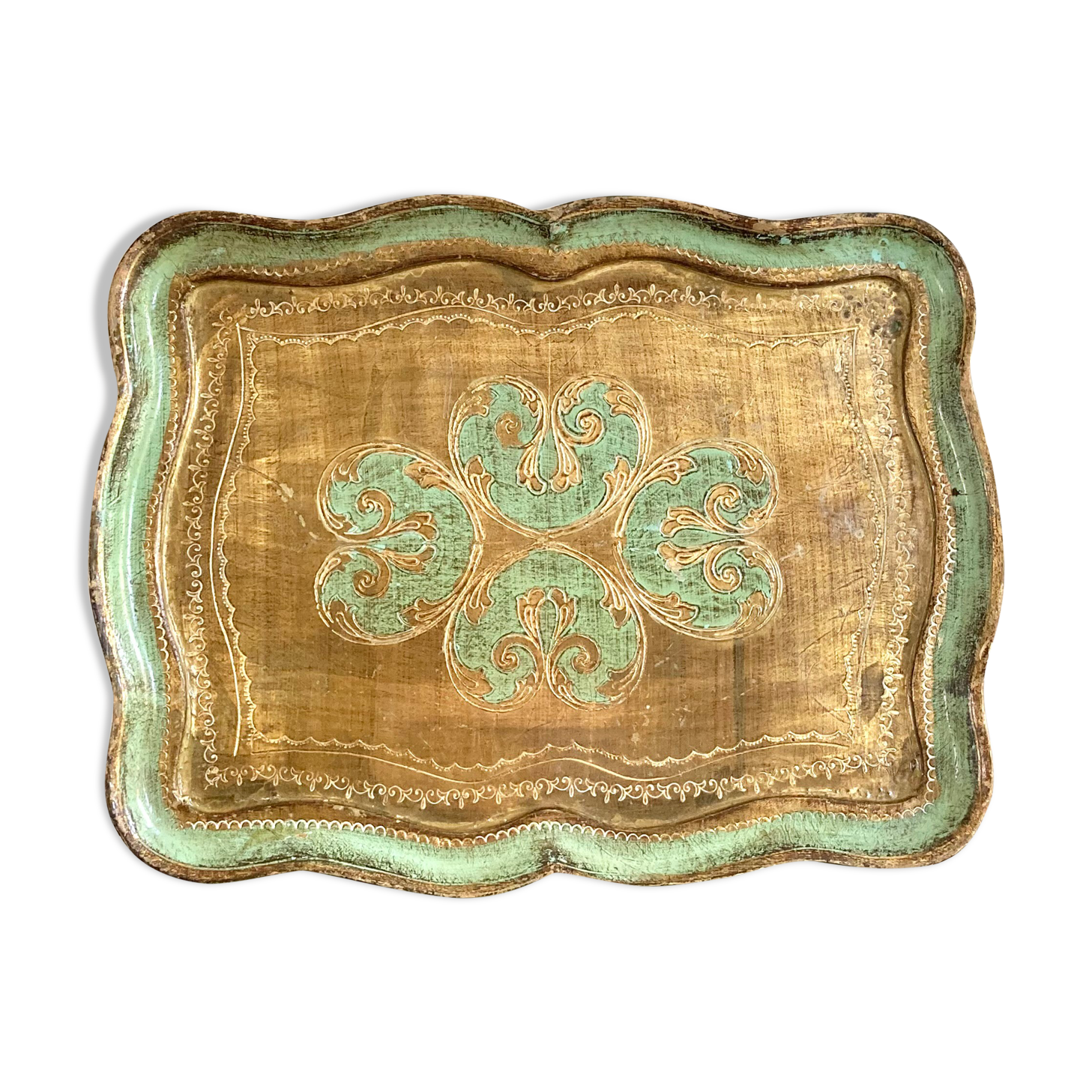 Florentine wooden top