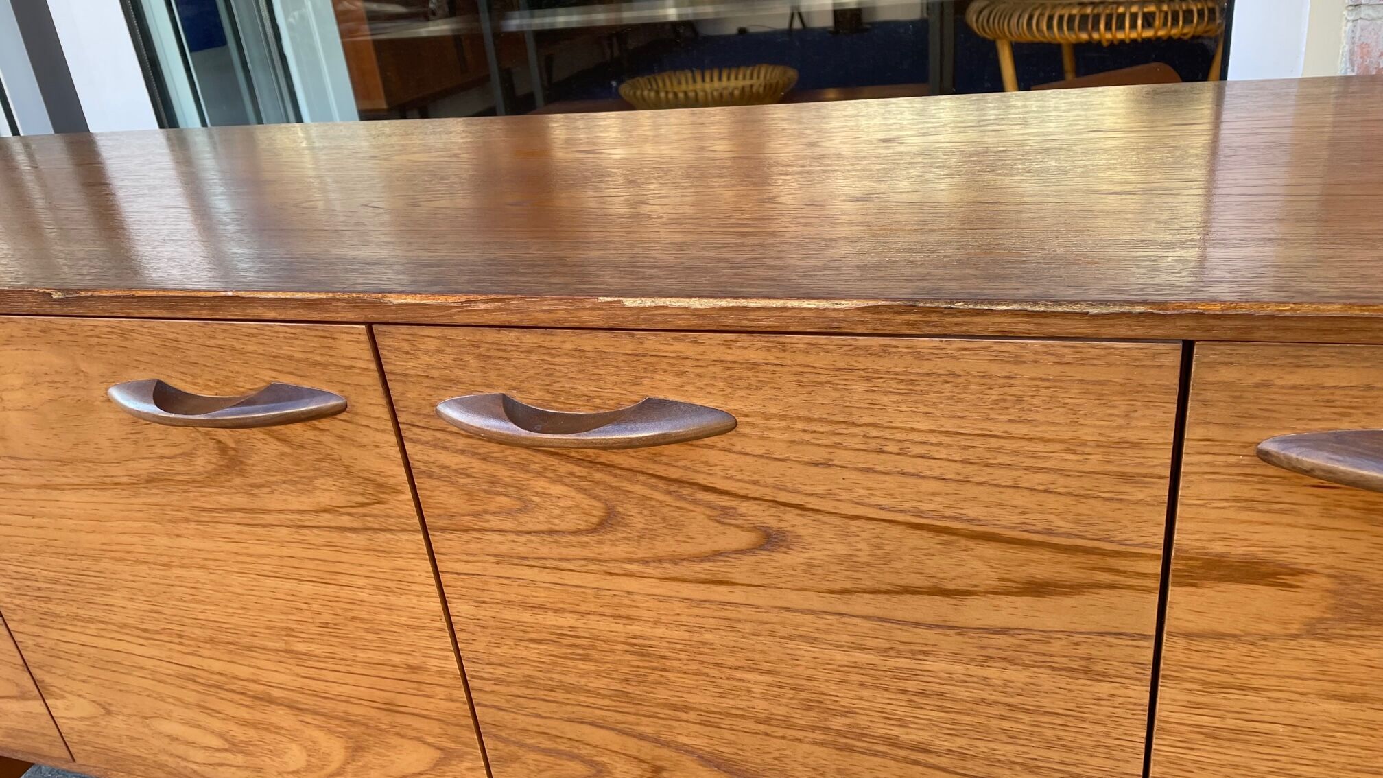 Teak row from the 60s