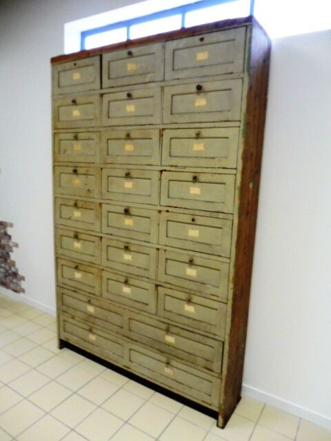 Clamshell cabinet haberdashery 1920