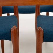 Dining Chairs Model 78 by Niels O. Møller for J.L. Møllers, 1960s, Set of 6