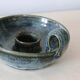 Candle holder, vintage pottery, Manziat, vintage