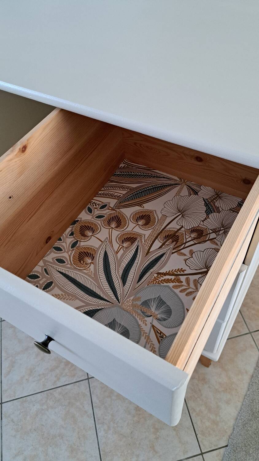 White Lemvig chest of drawers