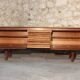 Sideboard vintage in teak and Rosewood, Scandinavian style by White & Newton
