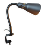 Lampe a pince réglable gris argenté vintage 90's