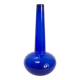 Vase bleu Per Lütken pour Holmegaard années 60