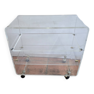 Desserte en plexiglas