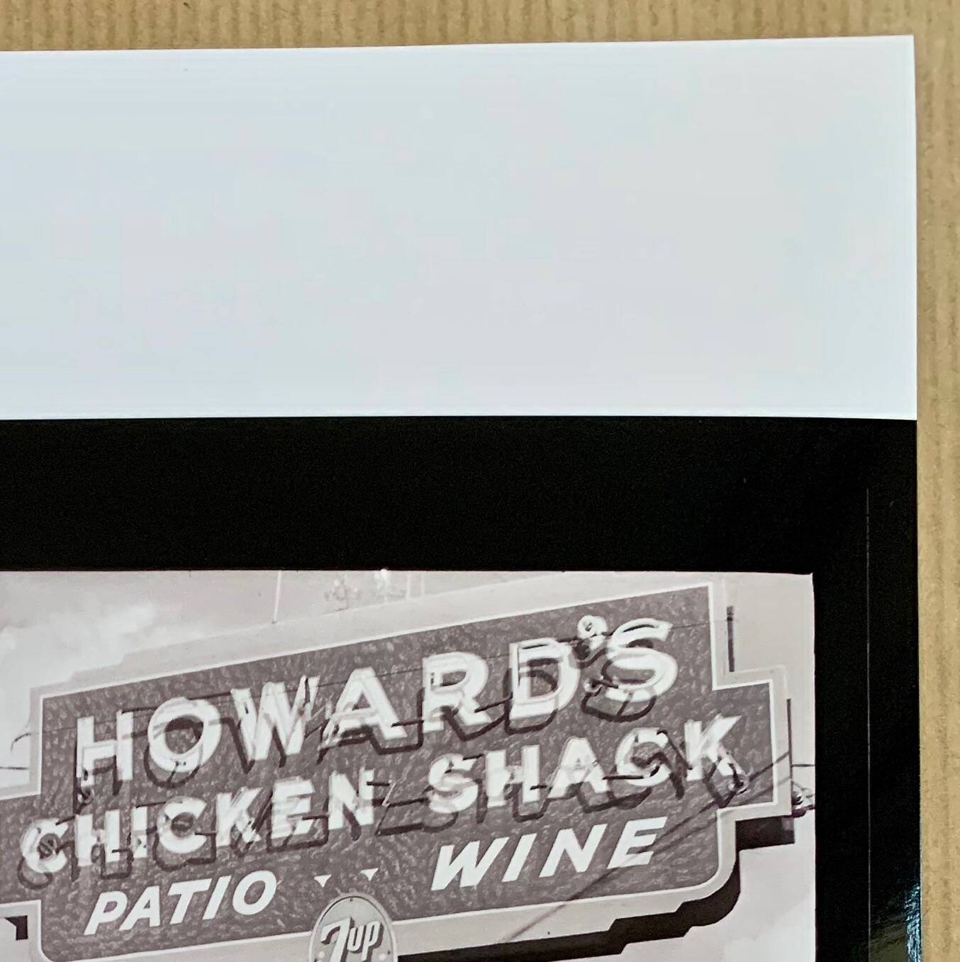 Art photography "Daytona Beach, 1943 – America in the Window"