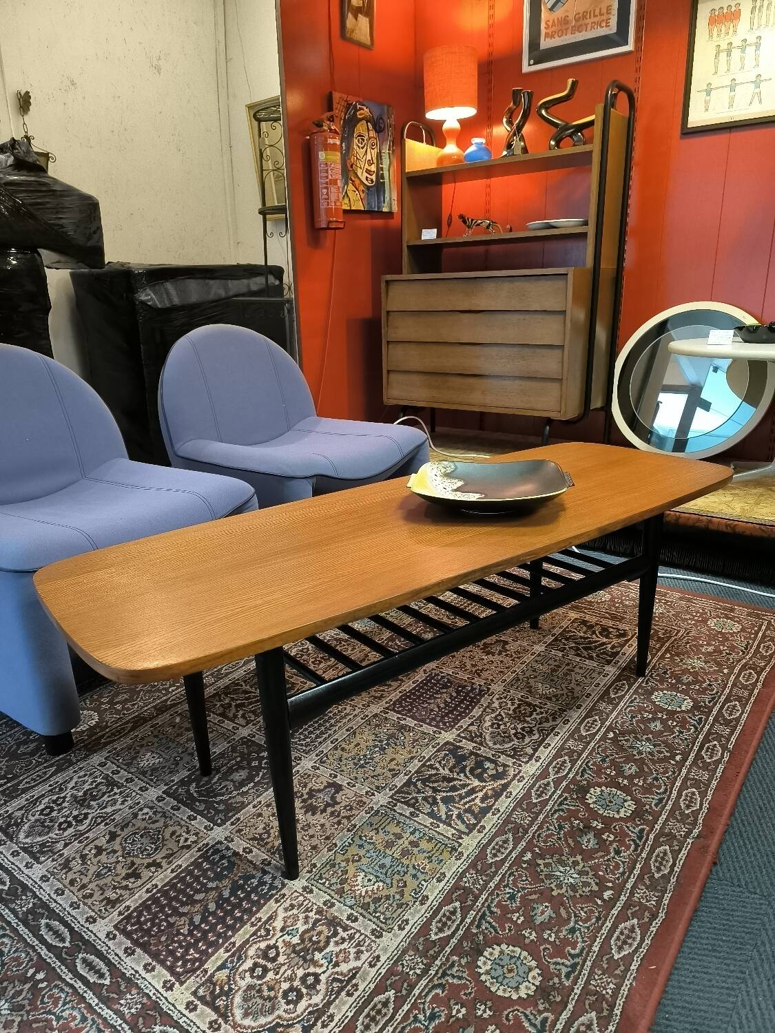 Table basse style scandinave circa 1960