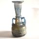 Ancient Murano vase amphora in iridescent blue blown glass – Italy