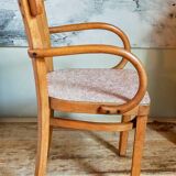Fauteuil enfant  en bois courbé ancien