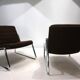 Set of two Drabert chrome lounge chairs by Gerd Lange, 1970